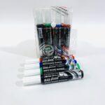 طقم خطاط ممتاز سبورة بطمة 4 الوان راس مشطوف