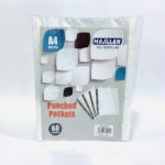 ظرف نايلو مخرم A4 عبوة 100 ظرف