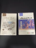 ⁦كراسة رسم سكتش ورق مقوى 160 قرام  A4  بنت⁩ - الصورة ⁦3⁩