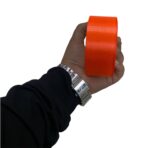 ⁦شريط قماش ساتان تغليف هدايا وتزيين البوكسات عرض 4 سم⁩ - الصورة ⁦2⁩