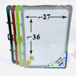 سبورة وجهين مع مغناطيس مقاس 36*27 سانتي