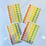 طوابع نجوم لاصقة عدد 180 ملصق