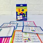 كروت تعليم جدول الضرب إلى جدول 20