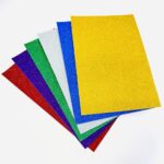 فوم اشغال لماع لاصق 6 الوان مقاس 30*20 A4