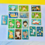 لعبة ذكاء بازل خشبي تركيب للأطفال وجهين +3 سنوات