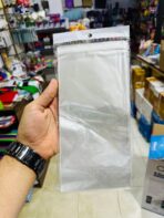 ⁦اكياس خلوط شفافة لامعه مع لاصق للأعياد والمناسبات مقاس 25*13 سم⁩ - الصورة ⁦4⁩