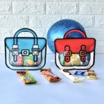 شنطة توزيعات خلوط للأطفال للحفلات والأعياد عبوة 12 شنطة