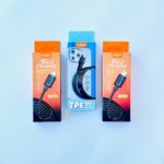 خيط شحن سريع ايفون & تايب سي & سامسونج رقيق