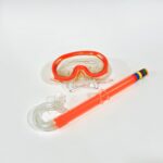 نظارات بحر للسباحة للصغار رؤية 180 درجة مع طوبو تنفس