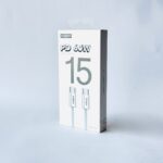 وصلة شحن مدخلين تايب سي عريض ايفون 15 موكسوم 60W