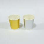 اكواب دبل ذهبية وفضية للمناسبات عبوة 25 كوب