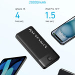 باور بانك أصلي 2 مداخل من شركة انكر 20000 مللي 15 وات ANKER 326