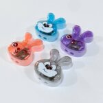 براية ارنوبة 2 فتحة كيوت هدية للاطفال بري الوان غليظ جامبو و اقلام رصاص