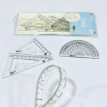 طقم مساطر ضد الكسر هندسية 20 سم