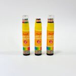 الوان حكة مع براية 12 لون مناسبة للأطفال في المدرسة فنون