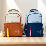 حقيبة مدرسية XL بناتية مناسبة للثانوي والاعدادي 3 جيوب