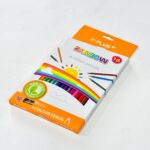 الوان خشبية داكنه 18 لون ماركة +Y-PLUS مع براية