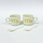 طقم 2 كوب راقي مناسب للأهداء