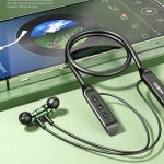 سماعات بلوتوث الرياضية المغناطيسية MOXOM ,حول الرقبة