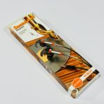 ⁦سماعة أذن موكسوم سيليكون بتضخيم فخم ومشابك لمنع السقوط مع ميكروفون ومفتاح تحكم⁩ - الصورة ⁦2⁩