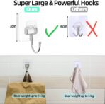 ⁦علاقة متعددة الاستعمالات للملابس والمطبخ عدد 2 قطع وجميع اغراض المنزل⁩ - الصورة ⁦2⁩