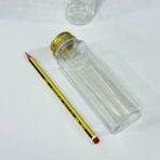 ⁦دستة 12 شيشة توزيعات مناسبة 200 مل غطاء ذهبي للحفلات والأفراح⁩ - الصورة ⁦3⁩