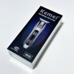 ⁦ماكينة حلاقة الشعر الاحترافية من Kemei الفضية⁩ - الصورة ⁦4⁩