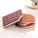 مفكرة شكلاطة و بسكويت مع رائحه شكلاطة هدية مميزة للتلاميذ