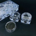 طقم 6 علب اكريليك لمنتجات العناية والكريمات والكوزماتيك عبوة 30 مل