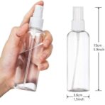 عبوة بخاخ بلاستيك فارغه حجم 100 مل للتطهير وخلط معطرات الجسم والروائح سهلة الحمل