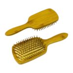 ⁦مشط شعر خشبي كامل مانعه للكهرباء الساكنة لجميع انواع الشعر⁩ - الصورة ⁦3⁩