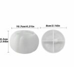 ⁦قالب سيليكون يقطين مع غطاء لصنع ديكور وصب الكونكريت والجبس WFHM77⁩ - الصورة ⁦6⁩