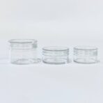 ⁦دستة علب بلاستيك شفافة لحفظ المنتجات 12 علبة والتوزيعات للمناسبات 3 أحجام⁩ - الصورة ⁦2⁩