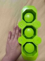 ⁦قالب كوب سيليكون ثلاثي لصب الجبس وصناعة الشموع WFHM77⁩ - الصورة ⁦5⁩