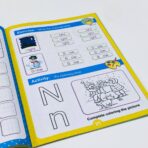 ⁦كراسة تعليم كتابة الحروف والكلمات الانجليزية كابيتال و سمول ب 2 مستويات⁩ - الصورة ⁦5⁩