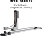 ⁦دباسة ذراع طويلة لتدبيس كراسات 60 ورقة لأطفال المدرسة من Deli⁩ - الصورة ⁦5⁩