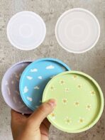 ⁦قالب صحن سيليكون دائري حجم صغير مقاس 11 سم WFHM77⁩ - الصورة ⁦5⁩