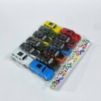 ⁦مجموعة لعبة سيارات صغيرة للتوزيعات وهدايا الاطفال 12 سيارة حديد⁩ - الصورة ⁦2⁩