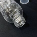 ⁦عبوة بخاخ بلاستيك شفافة نقش اسلامي للمعطرات وماء الورد حجم 210 مل⁩ - الصورة ⁦3⁩