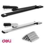 ⁦دباسة ذراع طويلة لتدبيس كراسات 60 ورقة لأطفال المدرسة من Deli⁩ - الصورة ⁦3⁩