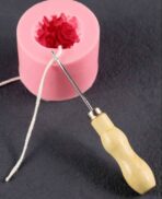 ⁦طقم 2 قطع  فتيل شمع رول طول 61 متر + مثقاب عصا الشمع WFHM77⁩ - الصورة ⁦2⁩