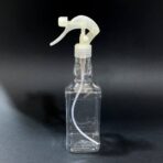 علبة معطر بخاخ شفافة بلاستيك فارغة مع تأمينة عبوة 500 مل