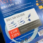 ⁦طقم فرش تلوين مع حقيبة حماية 10 أحجام جميع الزوايا⁩ - الصورة ⁦4⁩