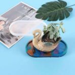 ⁦قالب بيضاوي سيليكون لصناعة ديكور المنزل بالجبس WFHM77لا⁩ - الصورة ⁦3⁩