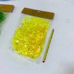 ⁦اشرطة تزيين هدايا وبوكسات نايلو لامعه ملونة داخل كيس⁩ - الصورة ⁦6⁩