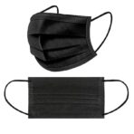 علبة كمامة سوداء 50 قطعه مقاس ستاندر