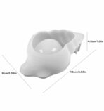 ⁦قالب صدفة لفن الكونكريت وصب الشمع مناسب لتوزيعات الافراح والمناسبات WFHM77⁩ - الصورة ⁦2⁩