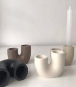 قالب حامل شموع شكل حرف WFHM77 U