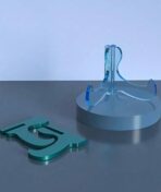 ⁦قالب سيلكون ديكور سطح مكتب وحامل لهاتف النقال  لاعمال الجبس وراتنجات الايبوكسي WFHM77⁩ - الصورة ⁦3⁩