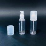 علبة لوشن و زيت بلاستيك شفاف عبوة 60 مل لاصحاب المشاريع والاستعمالات المنزلية